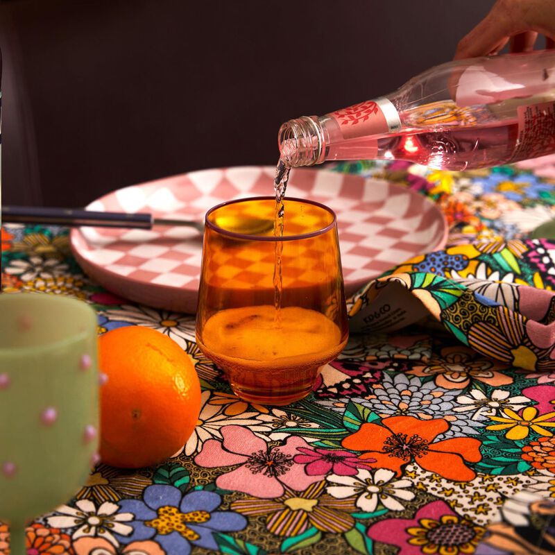 Kip&Co Tropical Punch Tumbler Glass 2P Set image number 2